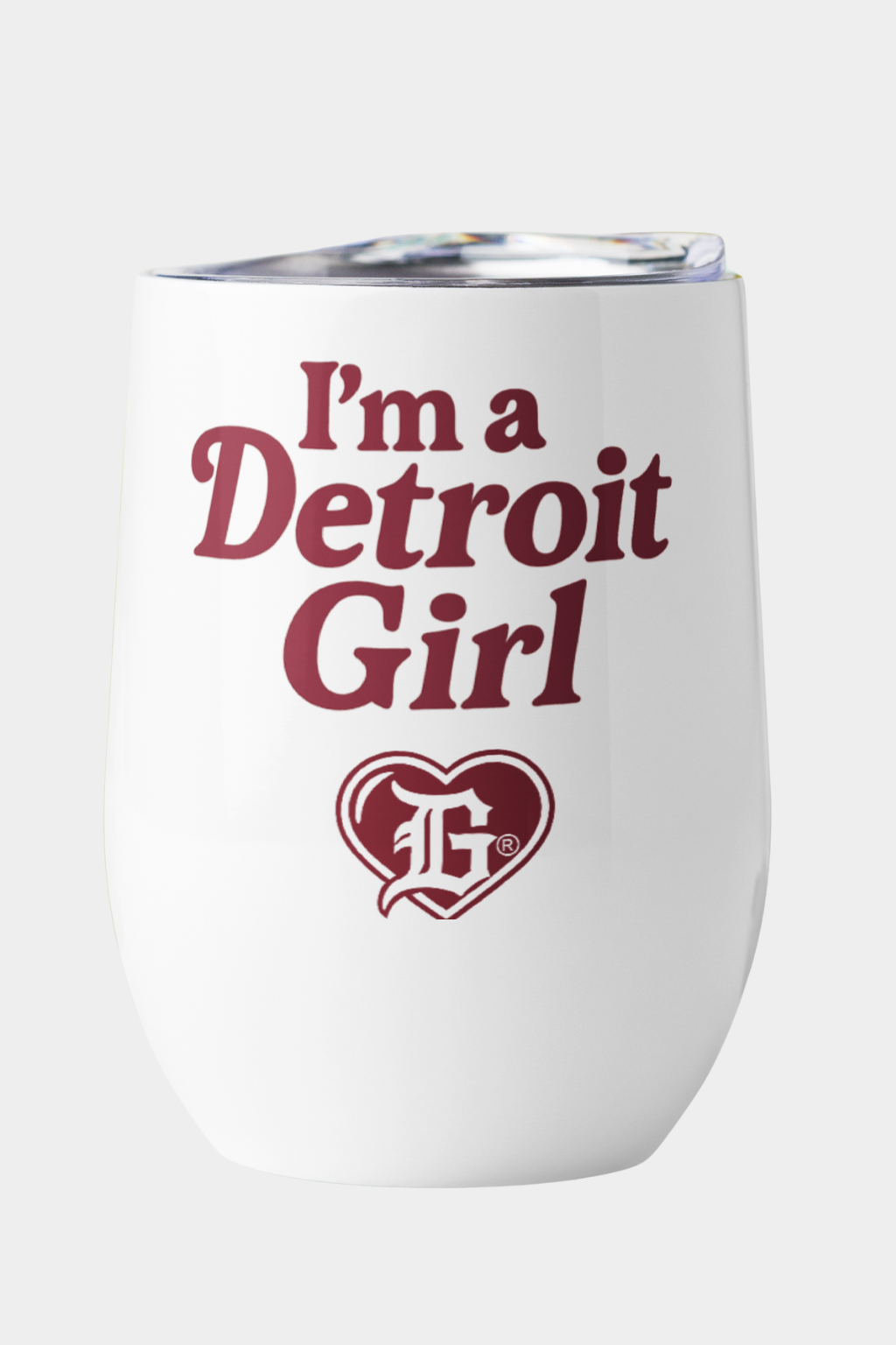I'm a Detroit Girl Wine tumbler