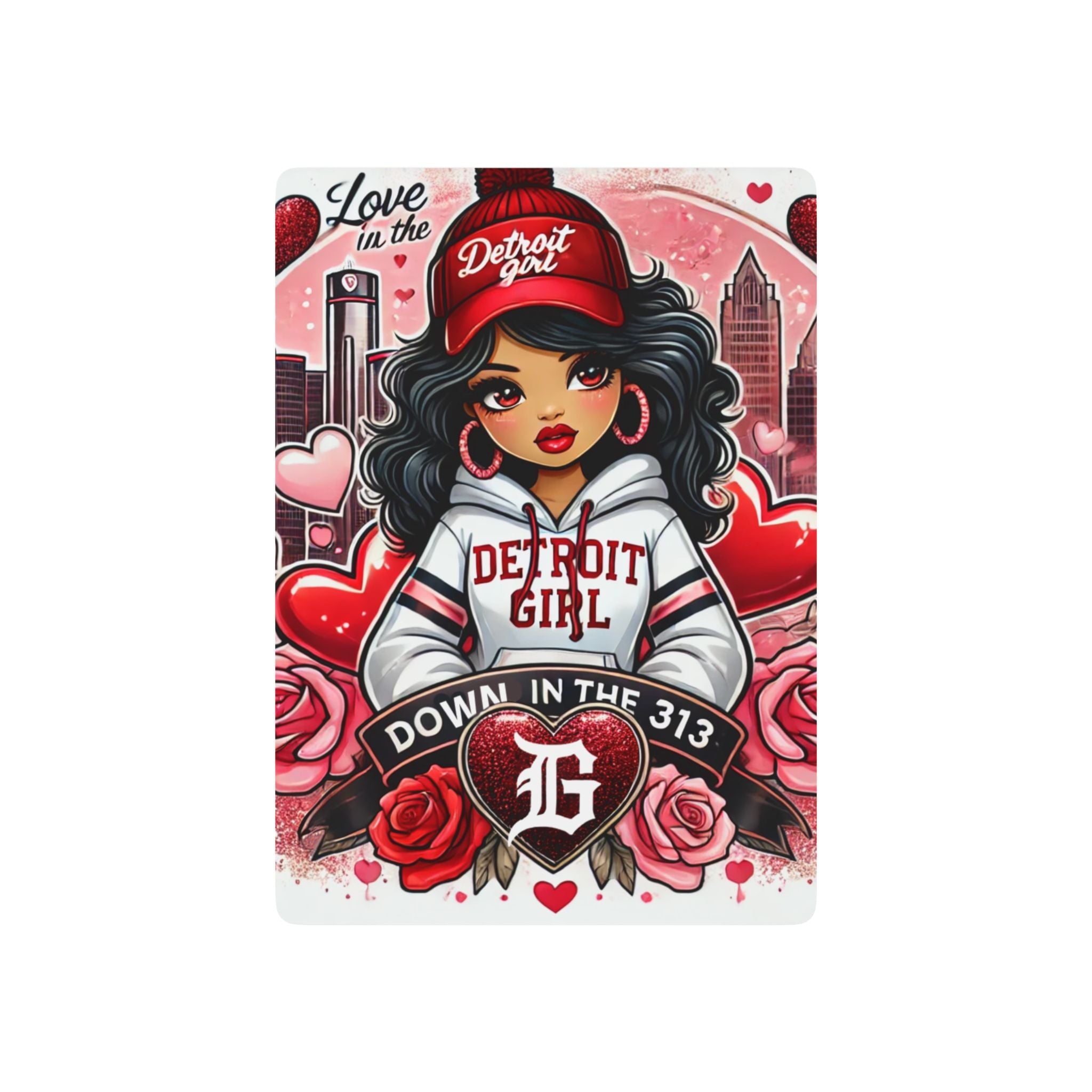 Love in the 313 - Poker Playing Cards