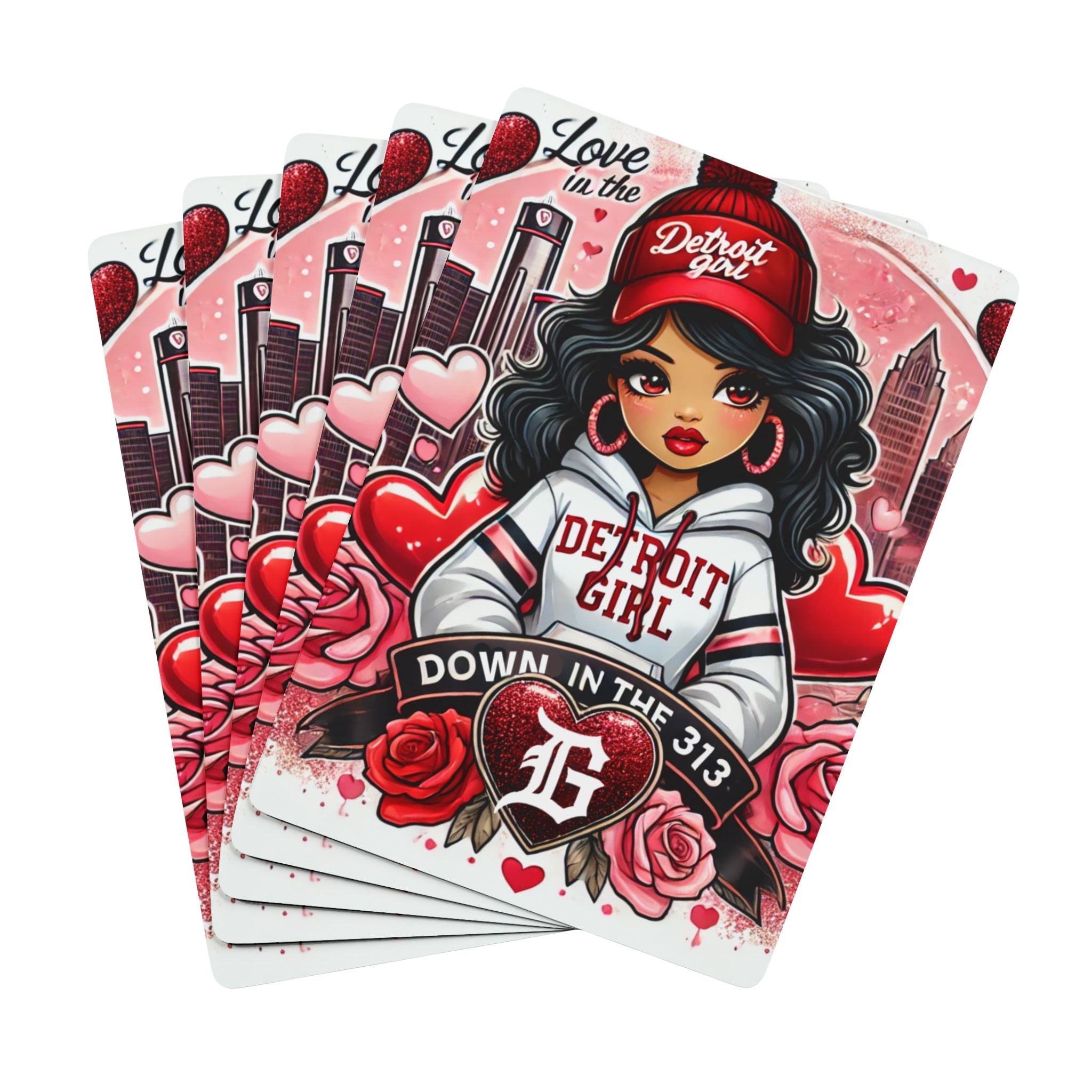 Love in the 313 - Poker Playing Cards