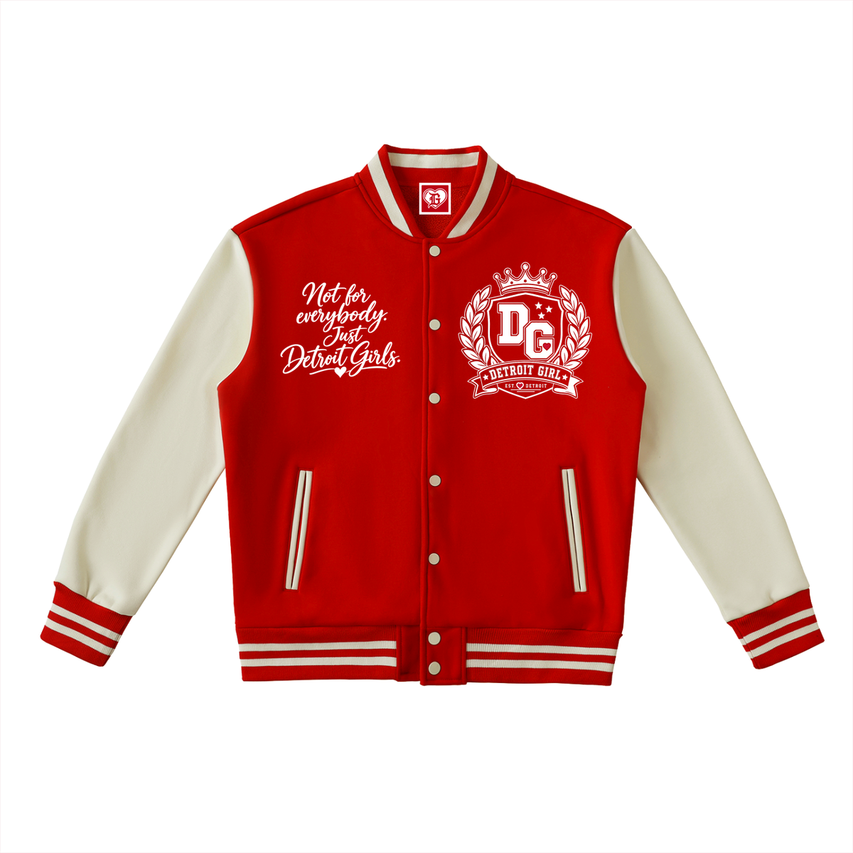 I’M A DETROIT GIRL Varsity Jacket