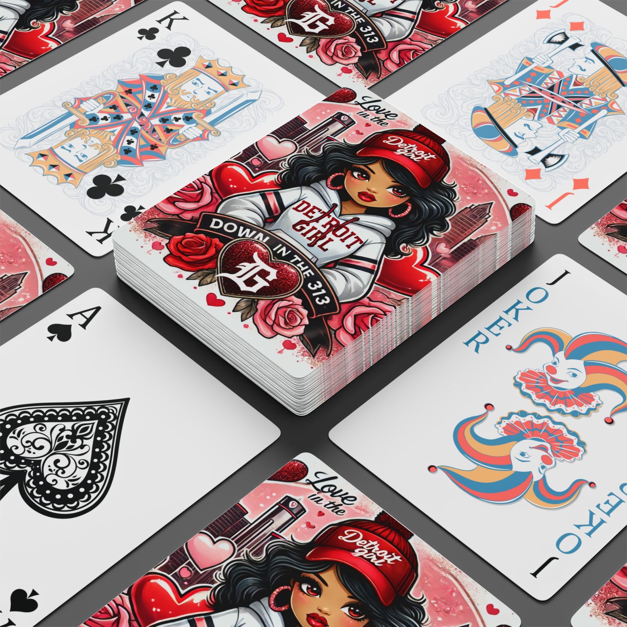 Love in the 313 - Poker Playing Cards