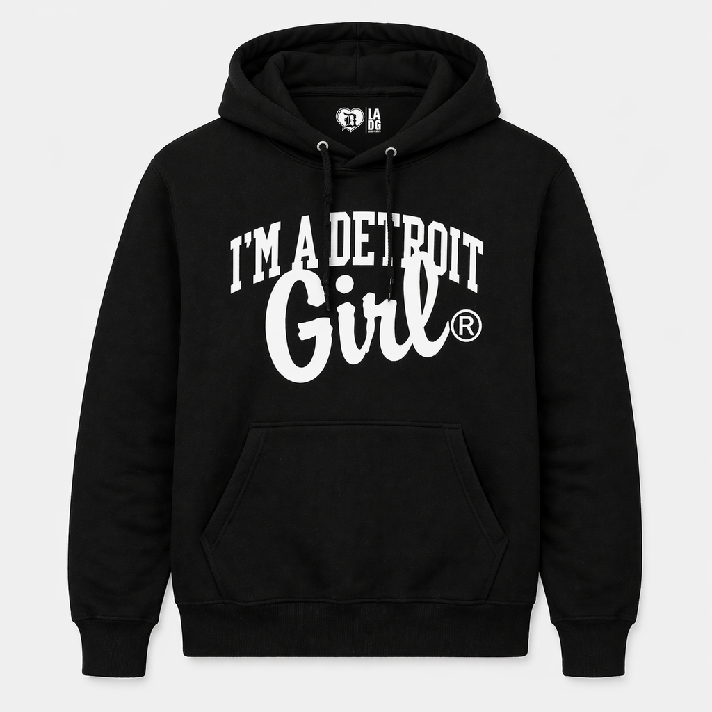 Classic Logo Hoodie – Detroit Girl