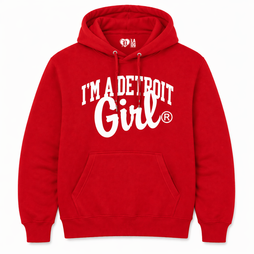 Classic Logo Hoodie – Detroit Girl