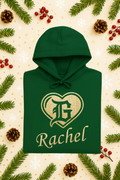 Custom Detroit Girl Green Hoodie – Add Your Name