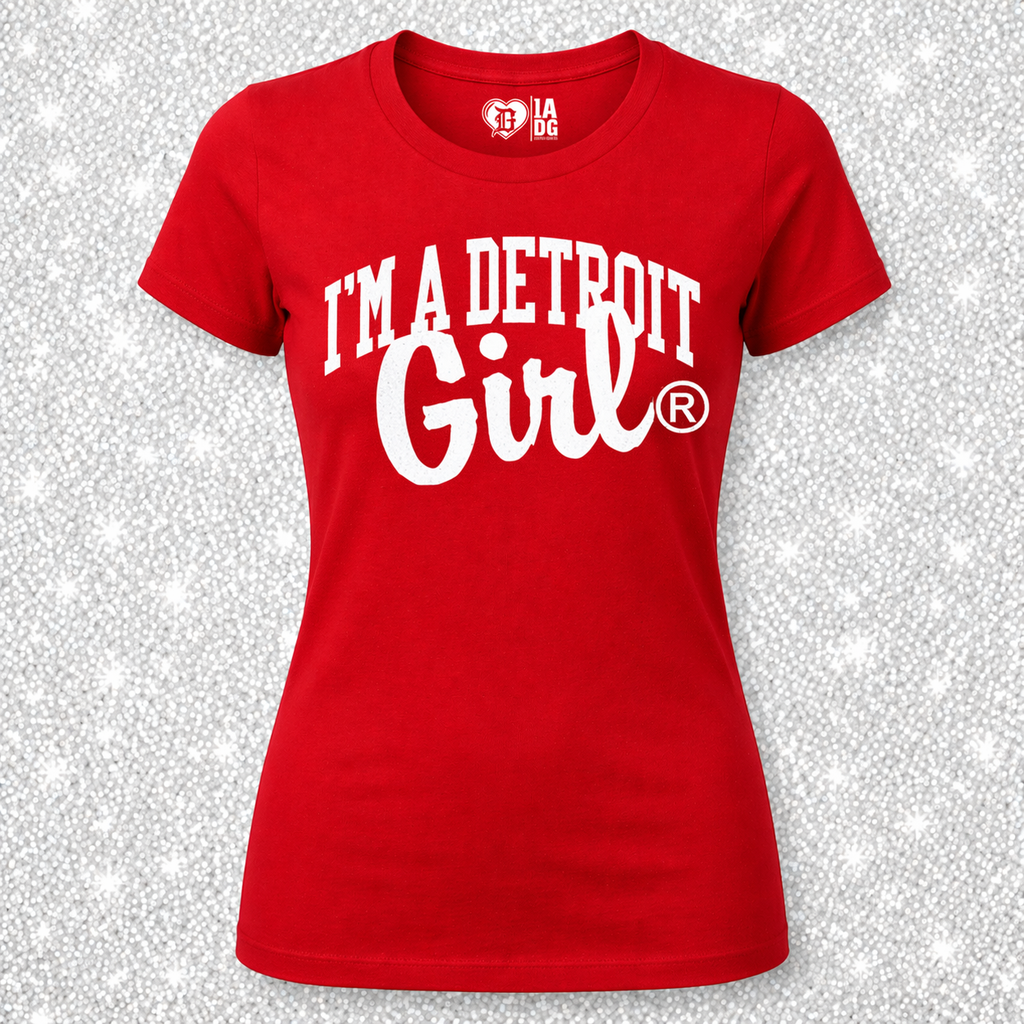 I’m a Detroit Girl® Classic Logo Tee – Women’s Fit