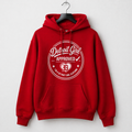 Detroit Girl Approved Hoodie (Red, Black & Pink)