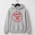 Detroit Girl Approved Hoodie (Sport Grey / Red Print)