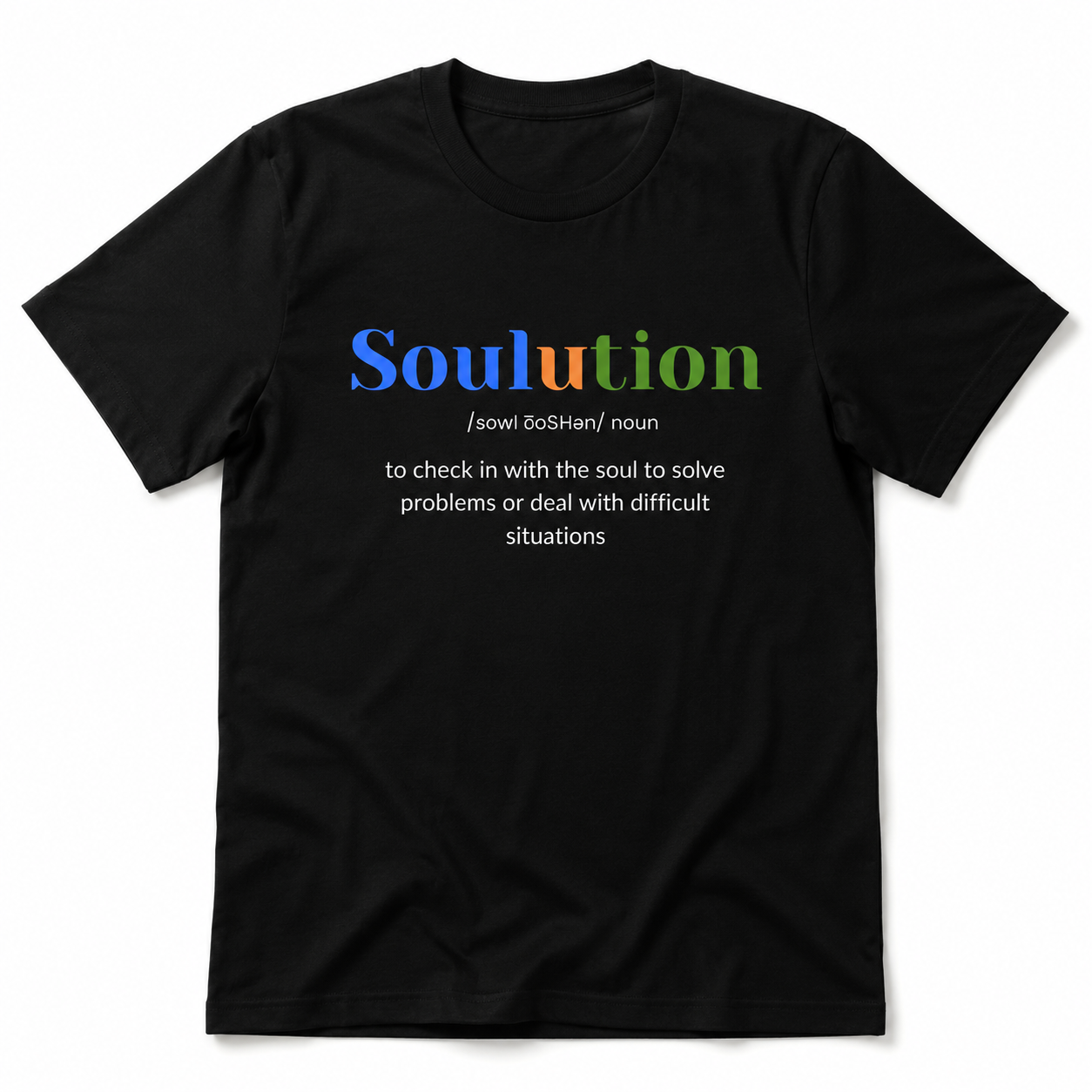Soulution™ Unisex T-Shirt – Black