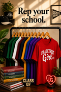 I’M A DETROIT GIRL® School Colors Tee