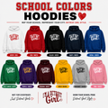 I’M A DETROIT GIRL® School Colors Hoodie