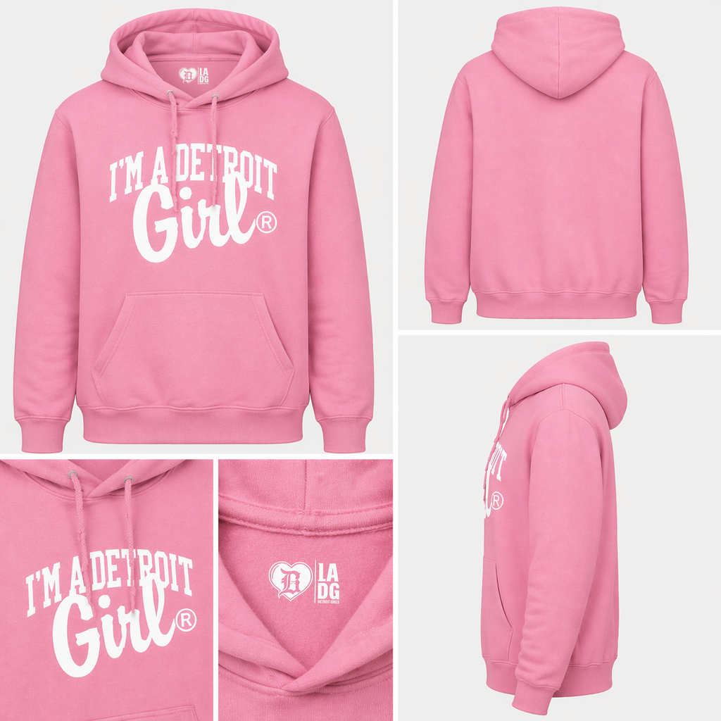 Classic Logo Hoodie – Detroit Girl
